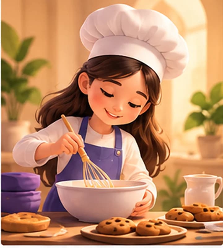 تصویرسازی کارگاه آشپز کوچولو